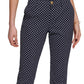Tommy Hilfiger Women's Dot Print Chino Pants Blue Size 14