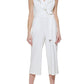 Tommy Hilfiger Women's Sleeveless V Neck Jumpsuit White Size 12