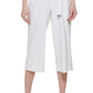 Tommy Hilfiger Women's Sleeveless V Neck Jumpsuit White Size 8