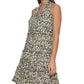 Tommy Hilfiger Women's Floral Print Tiered Shift Dress Pink Size 14
