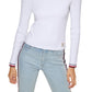 Tommy Hilfiger Women's Cotton Crewneck Sweater White Size X-Small