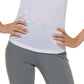 Tommy Hilfiger Women's Sport Mesh Panel Tie Back Top White Size Medium