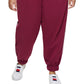 Tommy Hilfiger Women's Pocketed Tie High Waist Sweatpants Purple Size 2X