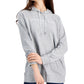 Tommy Hilfiger Women's Hoodie Tunic Gray Size Large