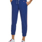 Tommy Hilfiger Women's High Rise Side Stripe Joggers Blue Size Medium