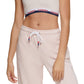 Tommy Hilfiger Women's Sport Strappy Logo Band Low Impact Sports Bra Pink Size Small