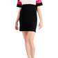 Tommy Hilfiger Women's Colorblocked Heart Logo Dress Black Size Large