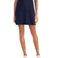 Tommy Hilfiger Women's Tie Sleeve Scoop Neck Dress Blue Size Medium