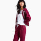Tommy Jeans Women's Linear Logo Jogger Pants Purple Size Large