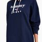 Tommy Jeans Women's Logo Hoodie Dress Blue Size Large