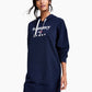 Tommy Jeans Women's Logo Hoodie Dress Blue Size Large