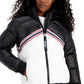 Tommy Hilfiger Women's Sport Colorblocked Puffer Jacket Black Size X-Small