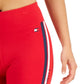 Tommy Hilfiger Women's High Rise Biker Short Red Size X-Large