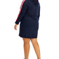 Tommy Hilfiger Women's Hoodie Midi Sweatshirt Dress Blue Size 1X