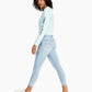 Tommy Jeans Women's Logo Sleeve Sweatshirt Blue Size X-Small