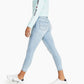 Tommy Jeans Women's Logo Sleeve Sweatshirt Blue Size X-Small