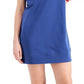 Tommy Jeans Women's Cap Sleeve Logo Dress Blue Size X-Large