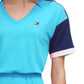 Tommy Hilfiger Women's Colorblocked Dress Blue Size X-Large
