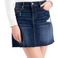 Tommy Jeans Women's Stretch Pocketed Mini A Line Skirt Blue Size 27/4