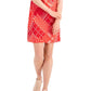 Tommy Jeans Women's Patchwork Slip Dress Red Size Small
