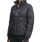 Tommy Hilfiger Women's Thumbhole Cuff Puffer Jacket Black Size Large