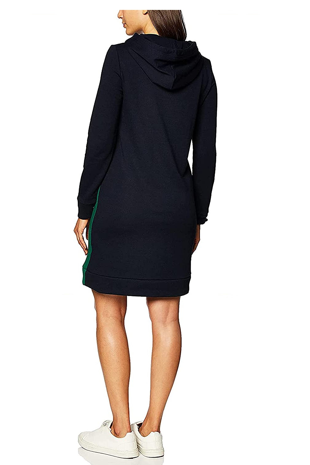 Tommy Hilfiger Women's Plus Colorblocked Hoodie Dress -Green Size 2X