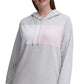 Tommy Hilfiger Women's Colorblocked Hoodie Dress Gray Size 0X
