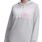 Tommy Hilfiger Women's Colorblocked Hoodie Dress Gray Size 1X