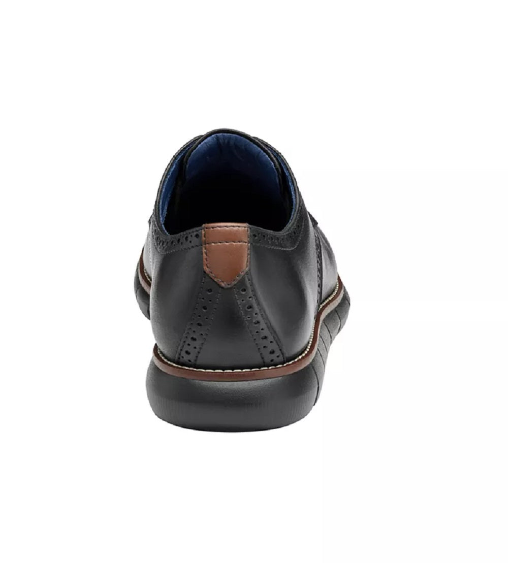 Johnston & Murphy Men's Milson Plain Toe Dress Shoes Black Size 10.5 M