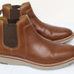 Johnston & Murphy Men's Upton Chelsea Boot Brown Size 11.5