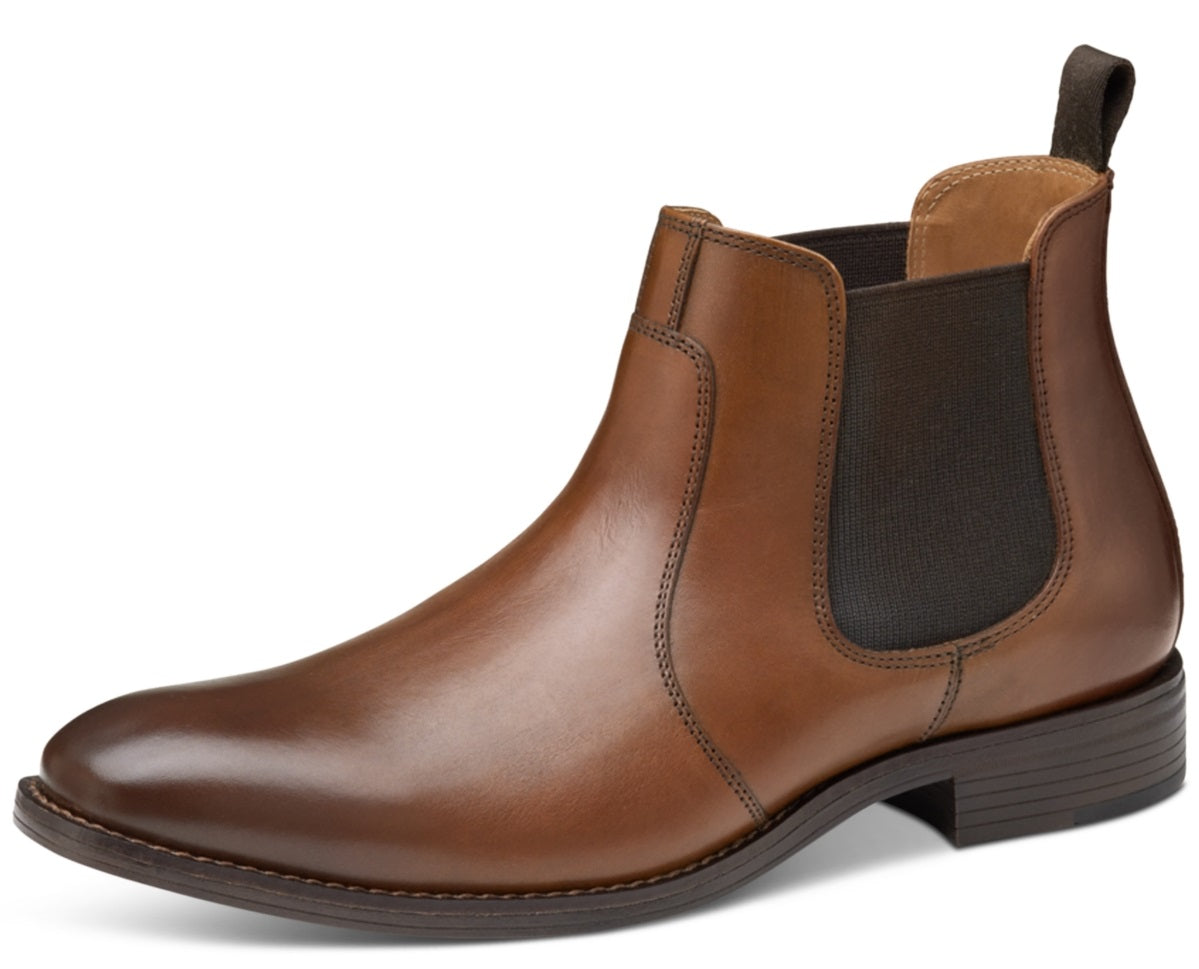 Johnston & Murphy Women's Lewis Chelsea Boot Brown Size 8