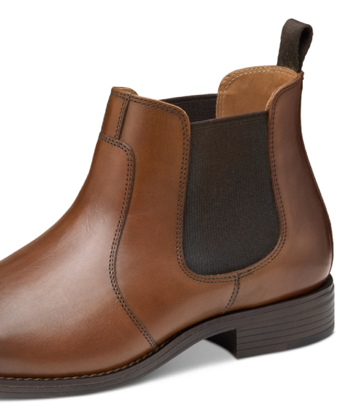 Johnston & Murphy Women's Lewis Chelsea Boot Brown Size 8