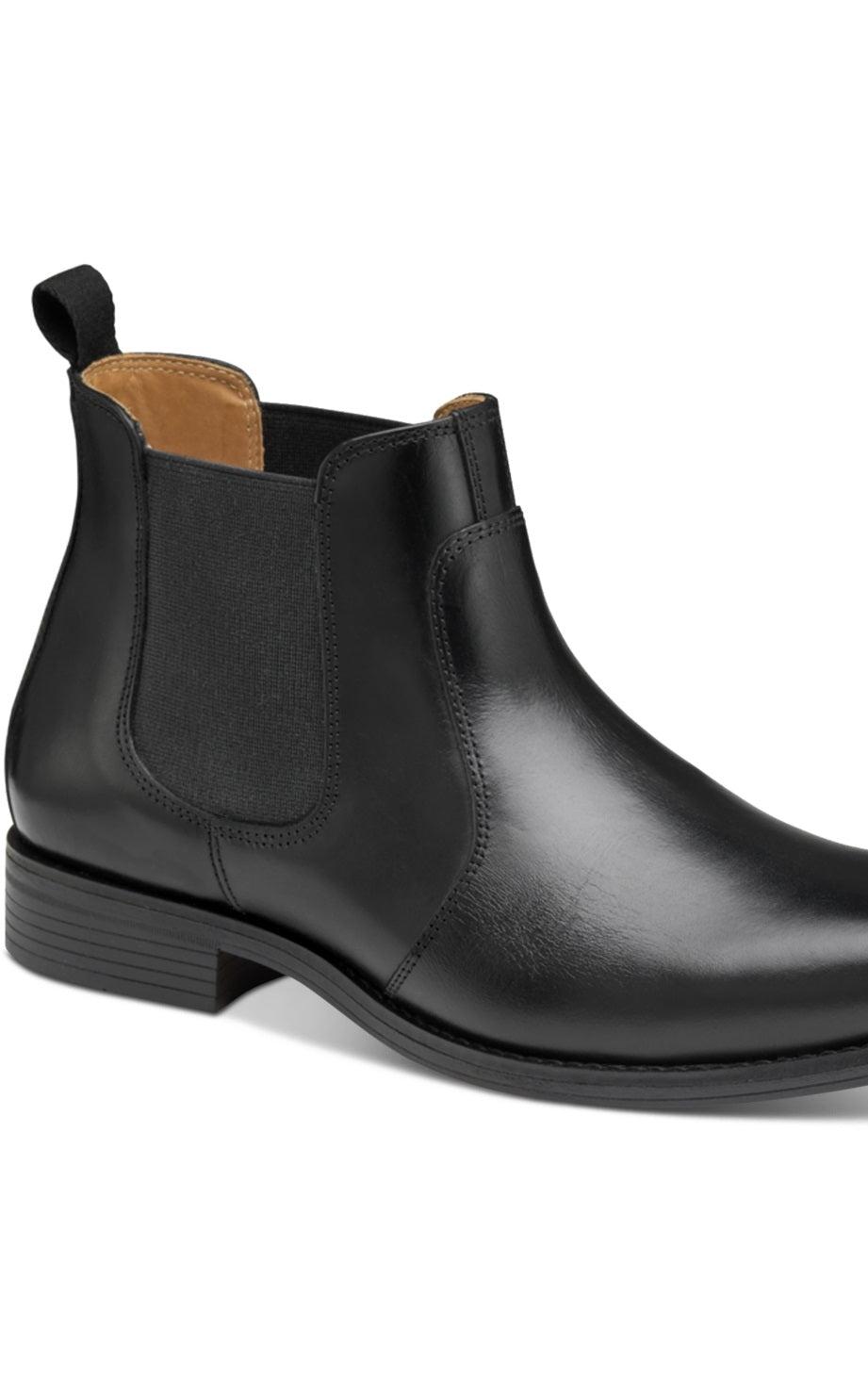 Johnston & Murphy Men's Lewis Chelsea Boot Black Size 9.5M