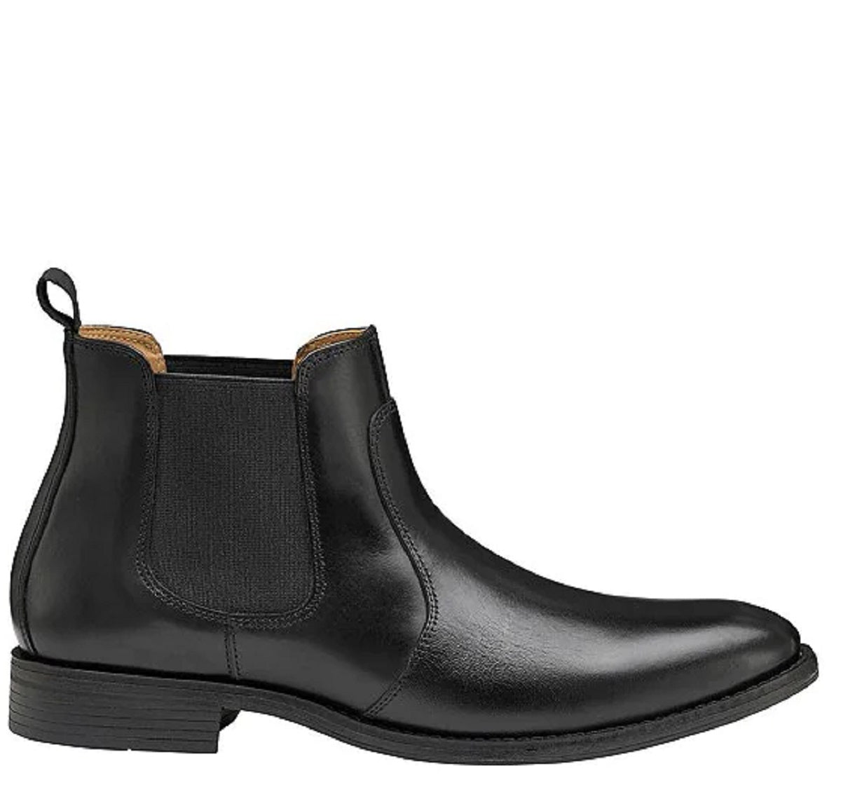 Johnston & Murphy Men's Lewis Chelsea Boot Black Size 11 M