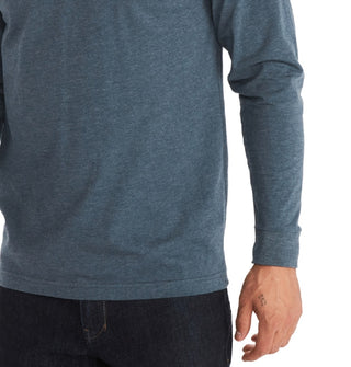 Marmot Men's Wilderness Guide Graphic Long Sleeve T-Shirt Blue Size Small