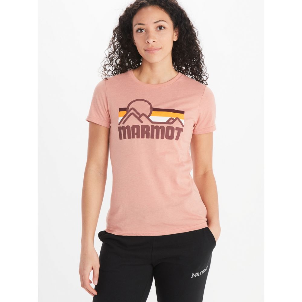 Marmot Women's Coastal T-Shirt Pink