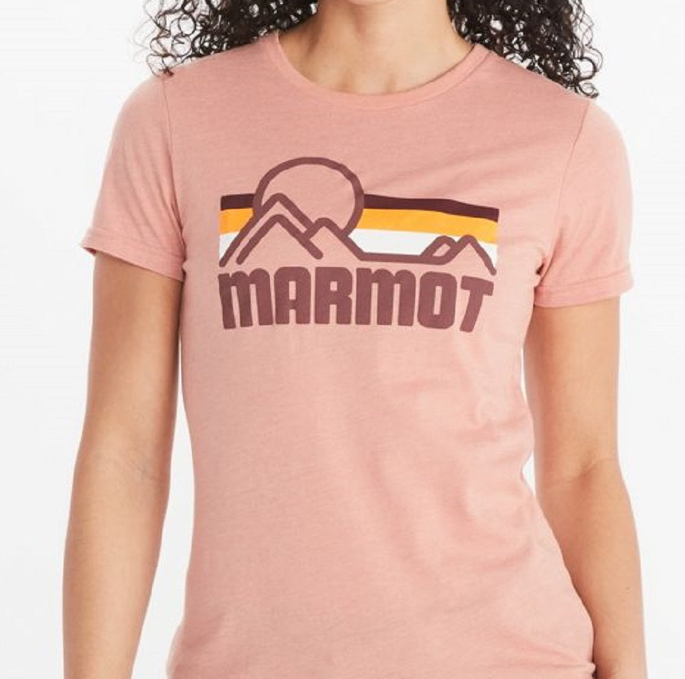 Marmot Women's Coastal T-Shirt Pink