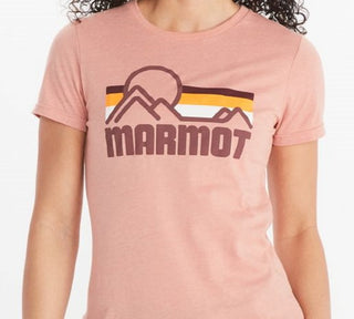 Marmot Women's Coastal T-Shirt Pink
