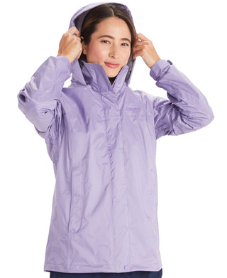 Marmot Women's Precip Eco Rain Jacket Purple Size Medium