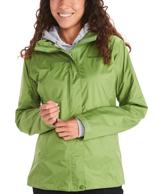 Marmot Women's Precip Eco Rain Jacket Green Size X-Small