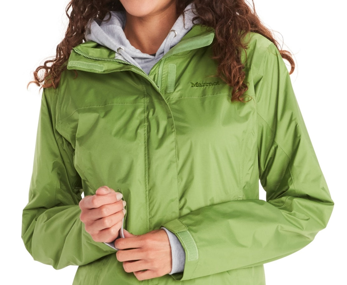 Marmot Women's Precip Eco Rain Jacket Green Size X-Small