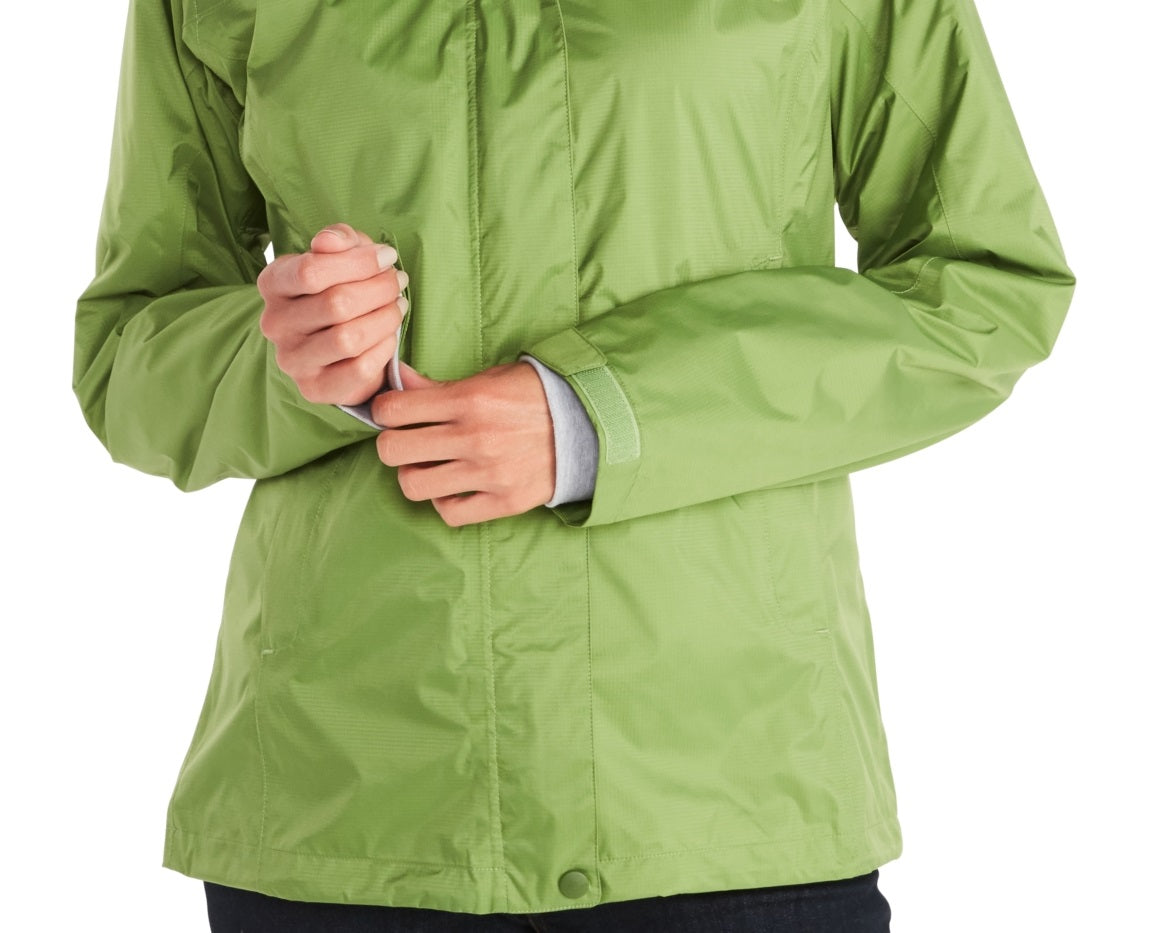 Marmot Women's Precip Eco Rain Jacket Green Size X-Small