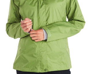 Marmot Women's Precip Eco Rain Jacket Green Size X-Small