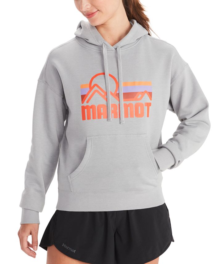 Marmot Women's Coastal Hoodie Gray Size X-Large