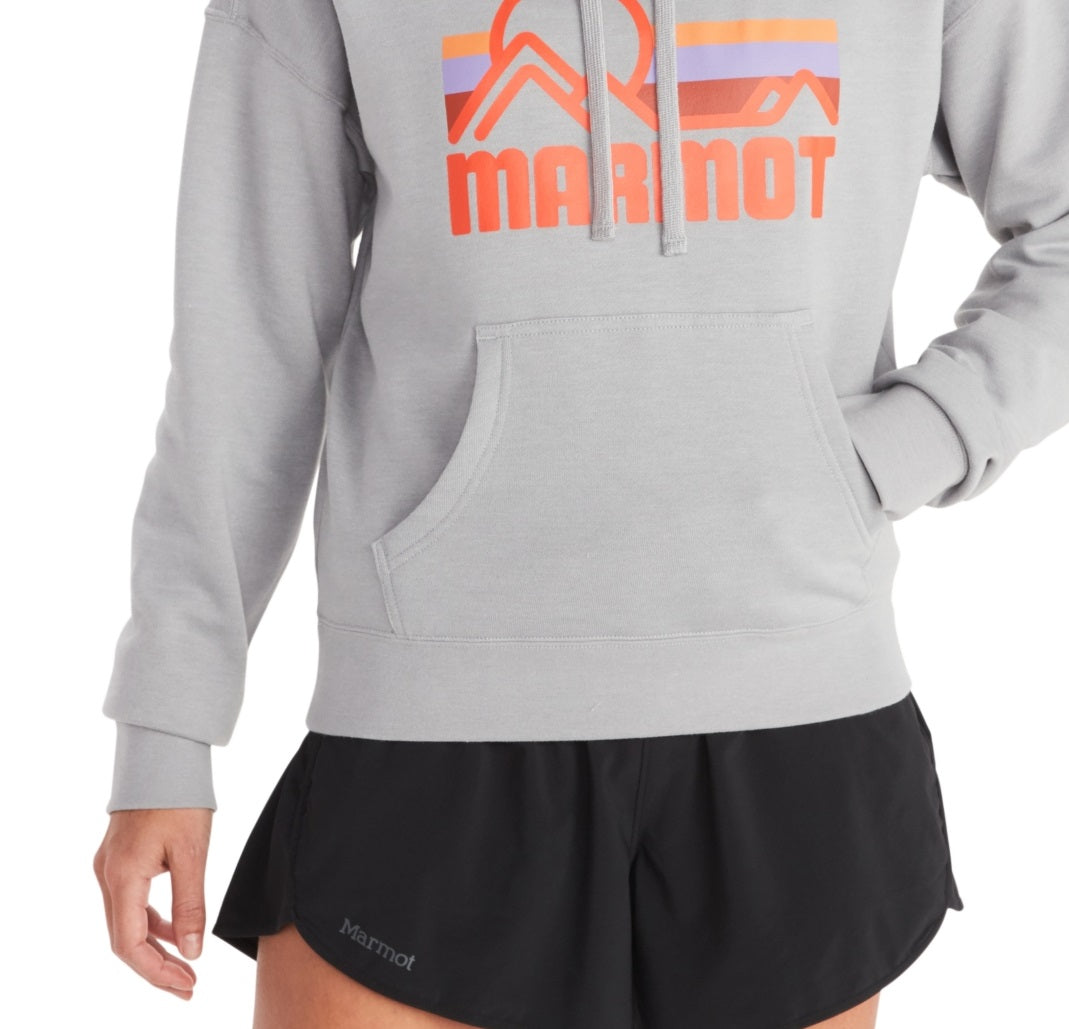 Marmot Women's Coastal Hoodie Gray Size X-Large