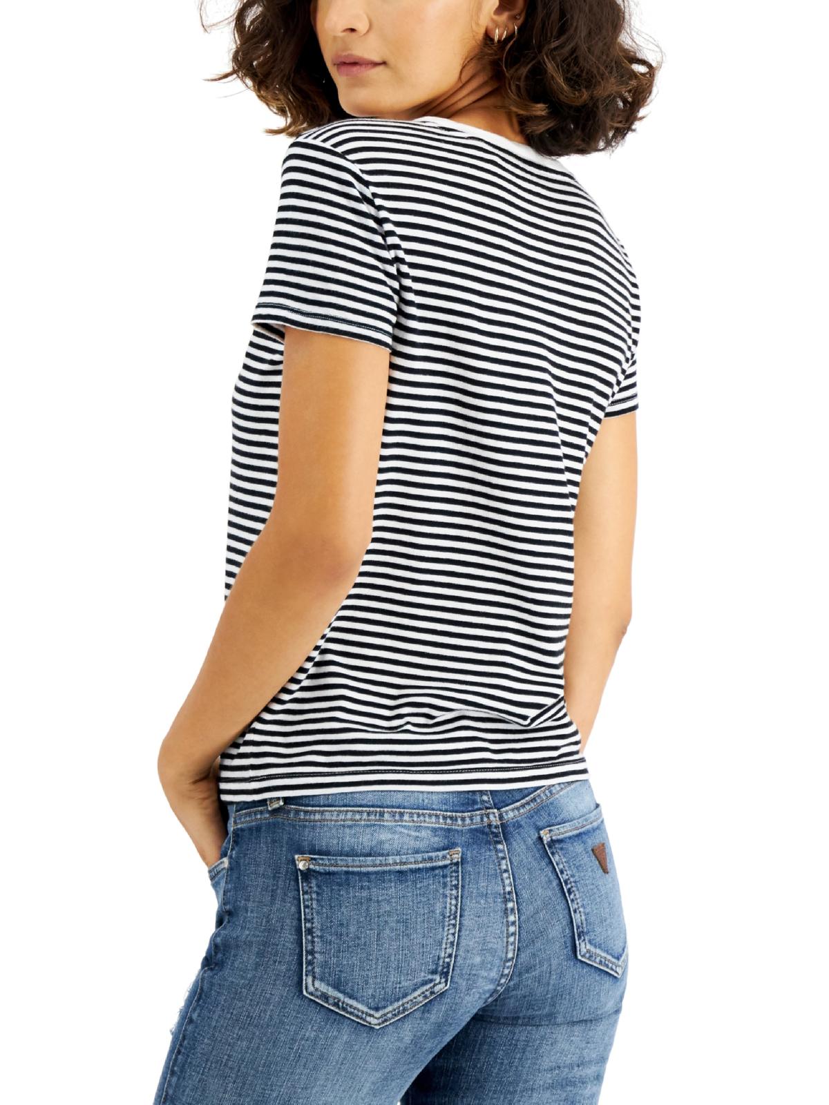 GUESS Women's Logo T-Shirt Black Size Small