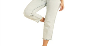 GUESS Women's Beaded Logo T-Shirt Pink Size XL