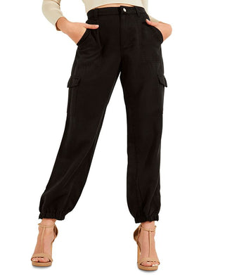GUESS Women's Bowie Cargo Pants Black Size 31