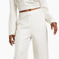 Guess Women's Karter Linen Blend Pants White Size 2