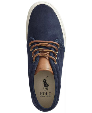 Ralph Lauren Men's Keaton Chukka Boot Sneaker Blue Size 9 D